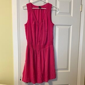 GAP Vibrant Pink Midi Dress